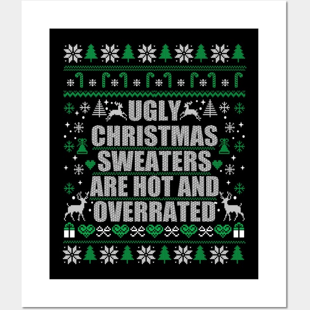 This Is My It's Too Hot For Ugly Christmas Sweaters Wall Art by vintage3